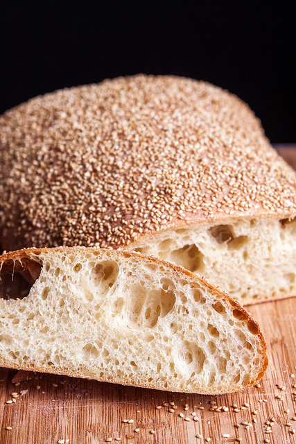 Sesame Semolina Bread The Fresh Loaf